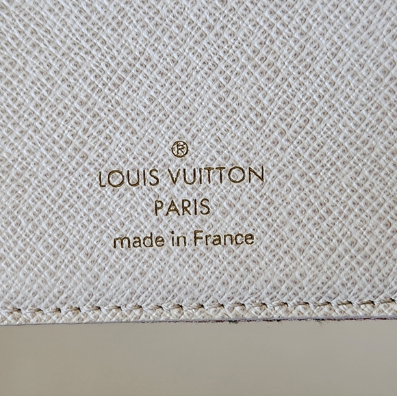 LOUIS VUITTON Mini Lin Kisslock Croisette Portefeuille Viennois Pink Wallet - Picture 6 of 10